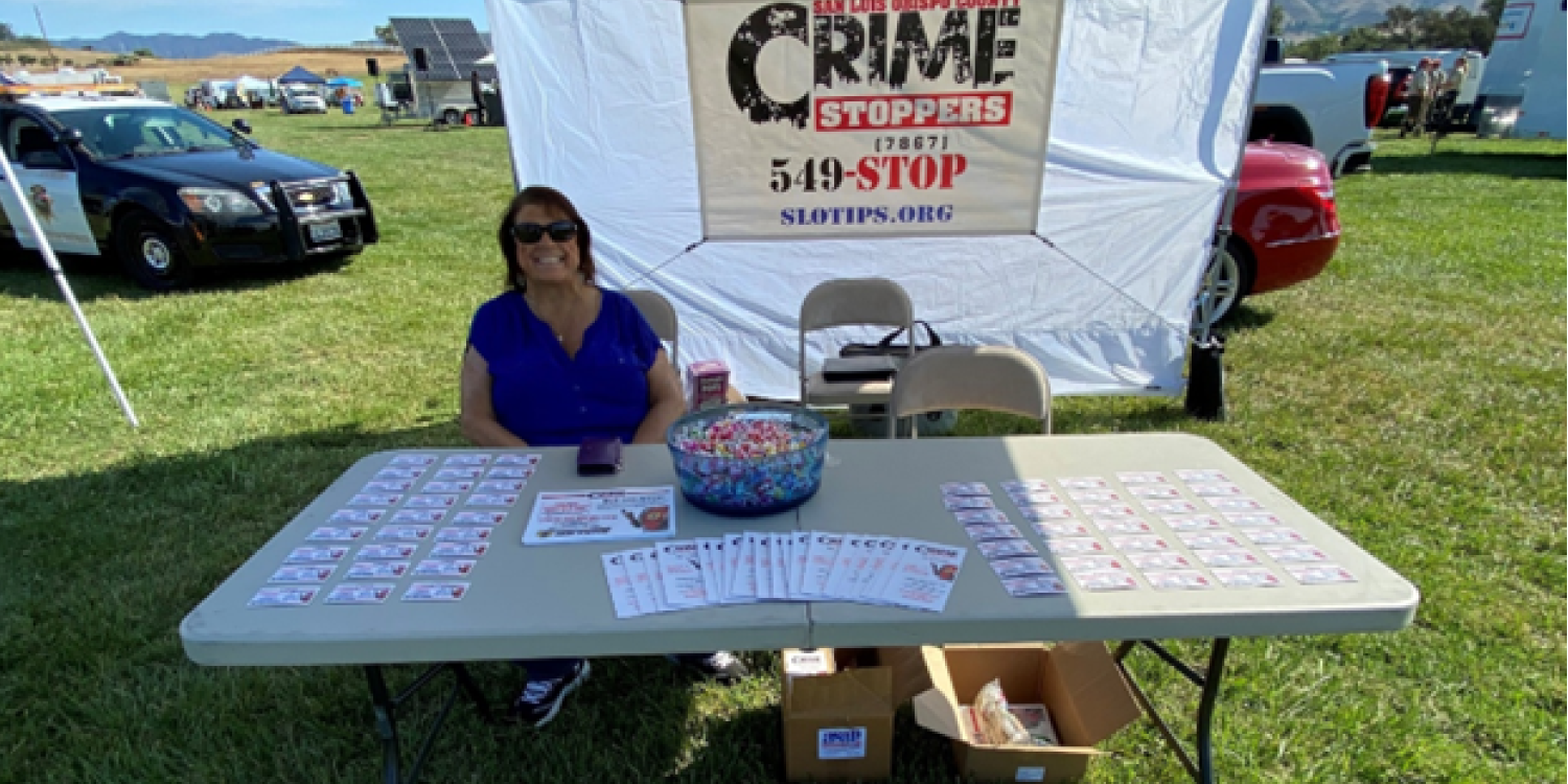 Crime Stoppers Booth at Family Day Event