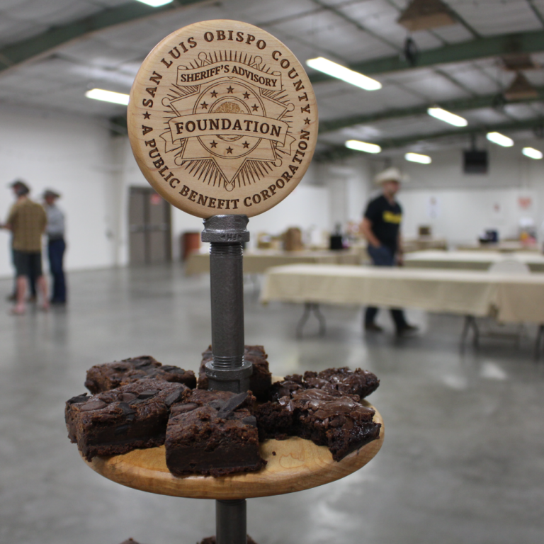 Dessert Tier Stand with Brownies