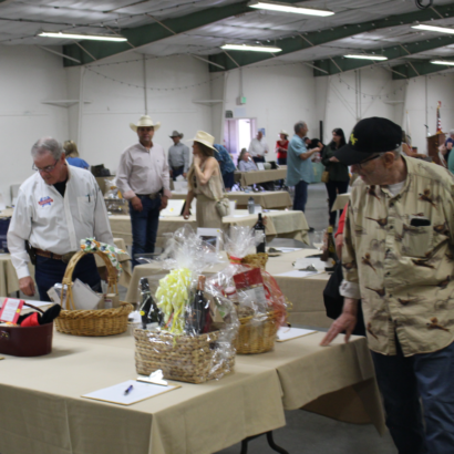 Crowd of Guests at Silent Auction