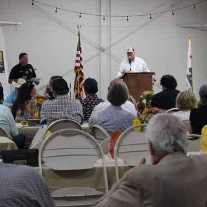 Crowd of Guests at Auction Event