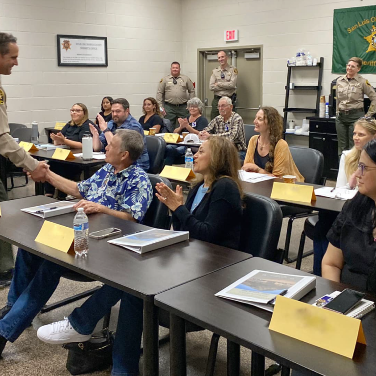 Citizens Academy Classroom with Students