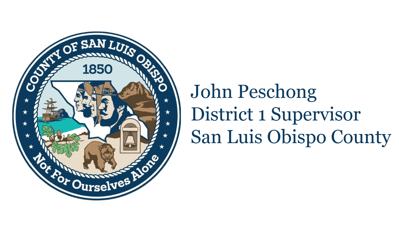 John Peschong District 1 Supervisor Logo