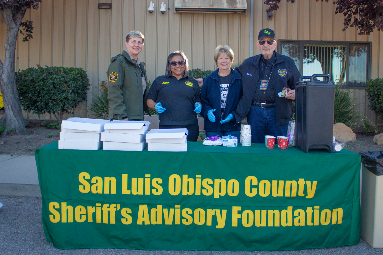 SAF Members Volunteering