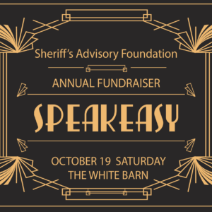 SAF Annual Fundraiser Speakeasy Invitation